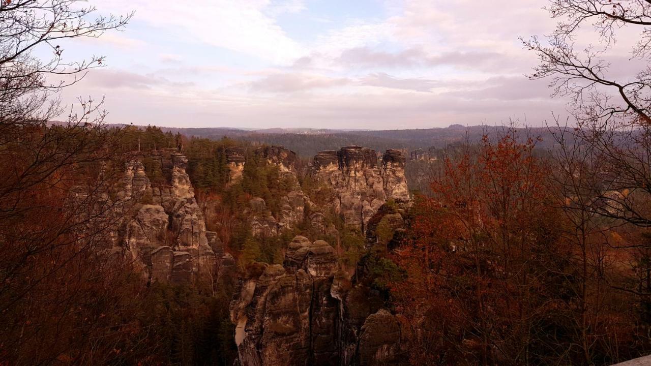 Ferienwohnung Struppi Saechsische Schweiz Struppen ภายนอก รูปภาพ