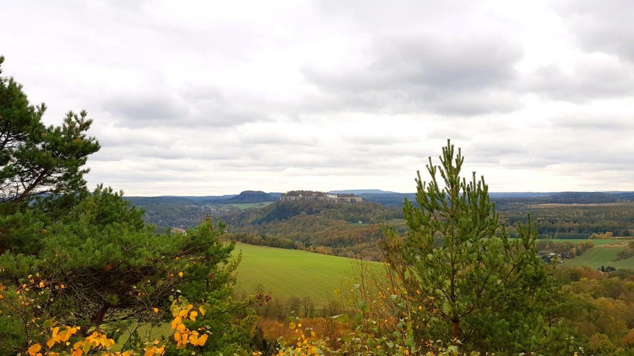 Ferienwohnung Struppi Saechsische Schweiz Struppen ภายนอก รูปภาพ
