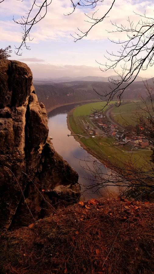 Ferienwohnung Struppi Saechsische Schweiz Struppen ภายนอก รูปภาพ