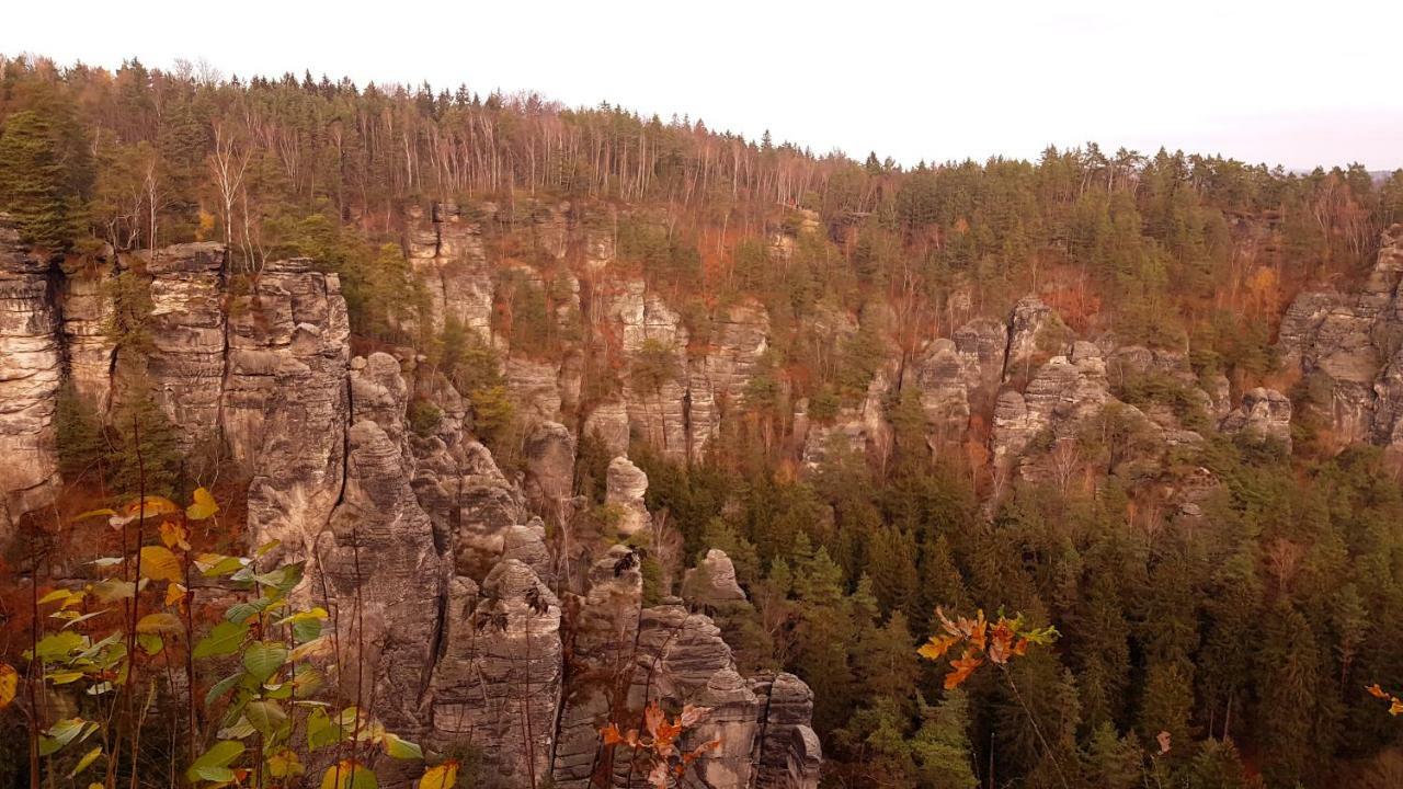 Ferienwohnung Struppi Saechsische Schweiz Struppen ภายนอก รูปภาพ